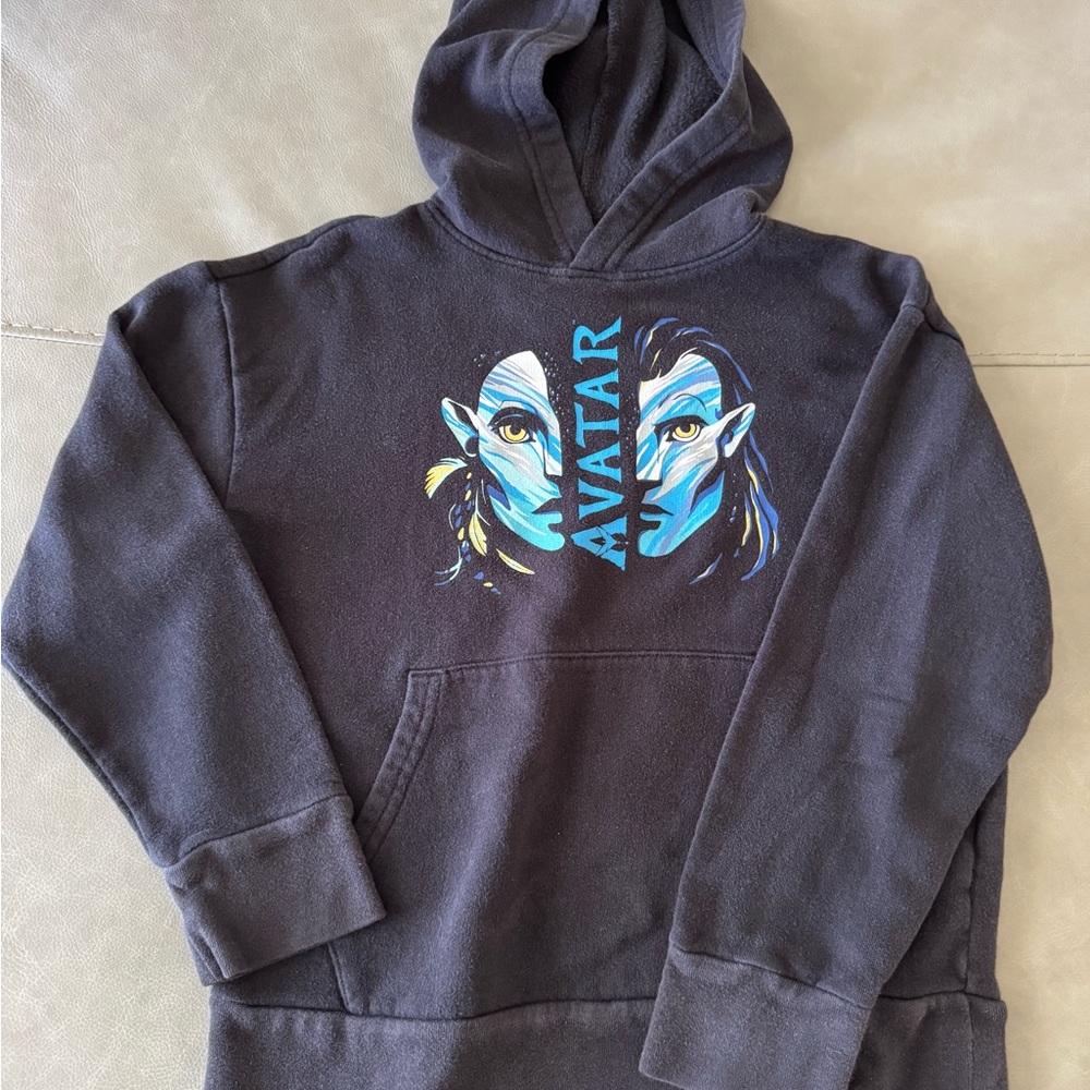 Old Navy Black Skeleton Pullover Hoodie